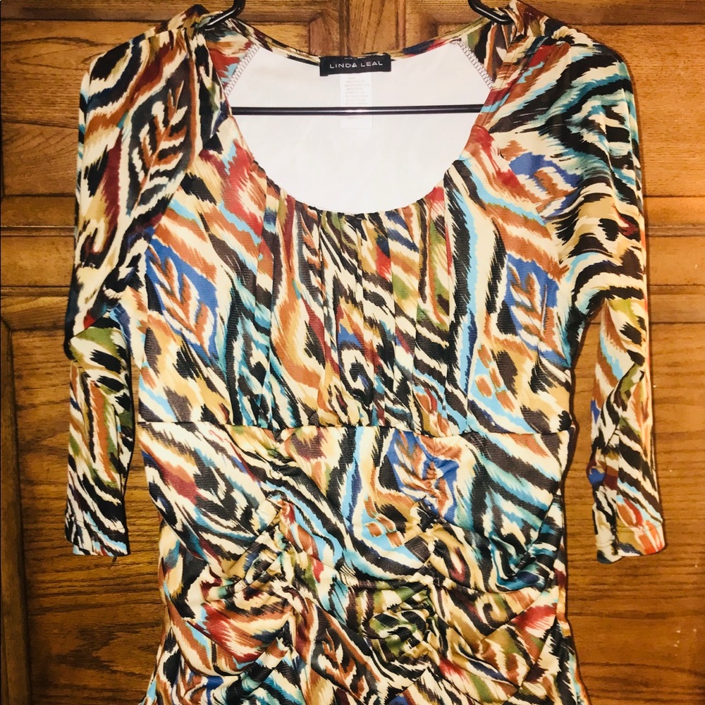 Women’s retro print top